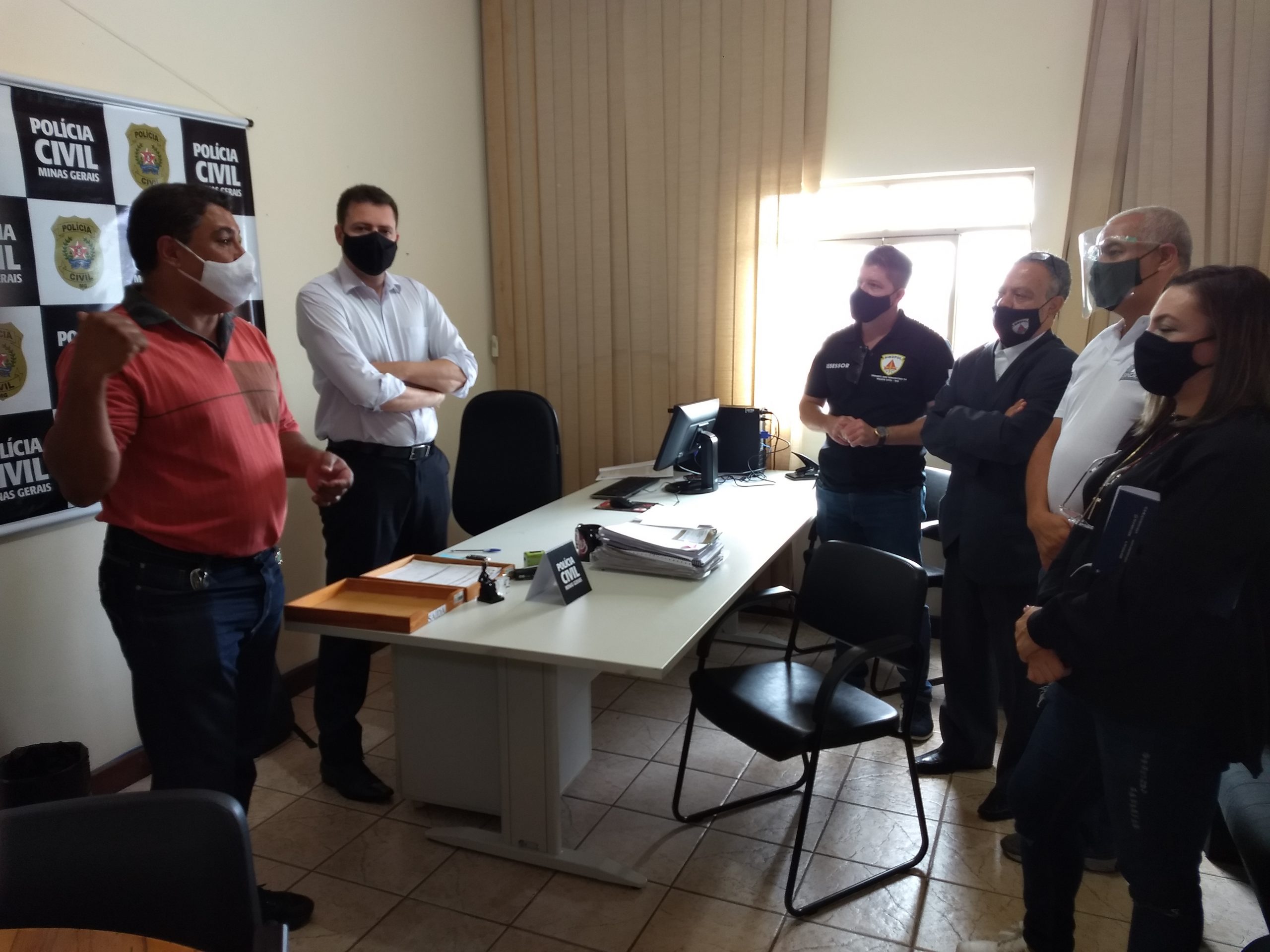 Sindpol/MG faz visita técnica no 19º Departamento de Polícia Civil e 1ª Delegacia Regional de Polícia Civil de Sete Lagoas