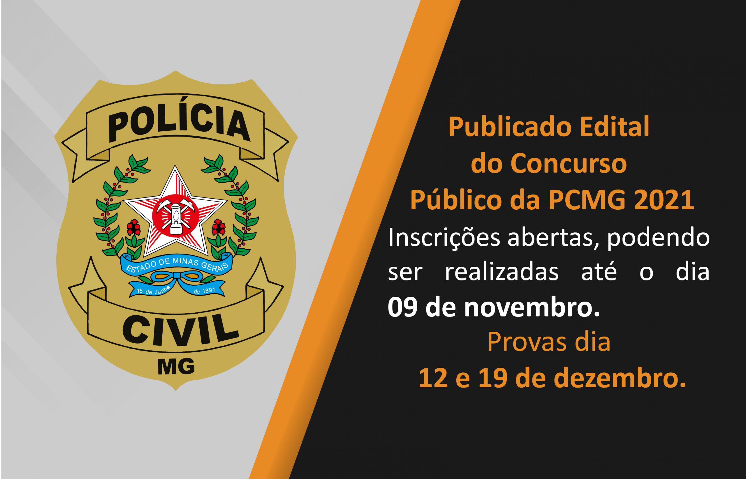 CONCURSO PCMG INVESTIGADOR / ESCRIVÃO