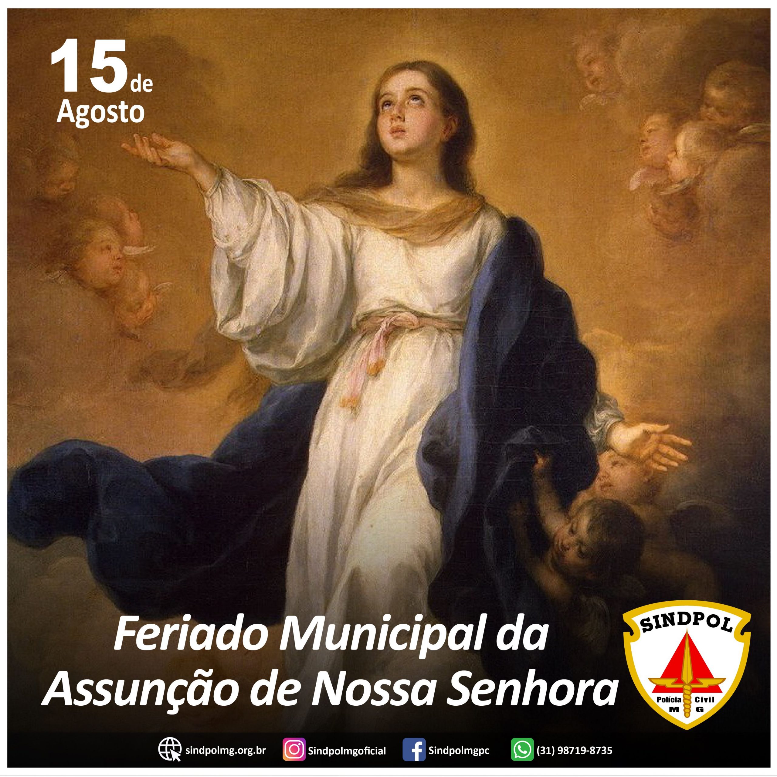 Feriado de Nossa Senhora da Assunção