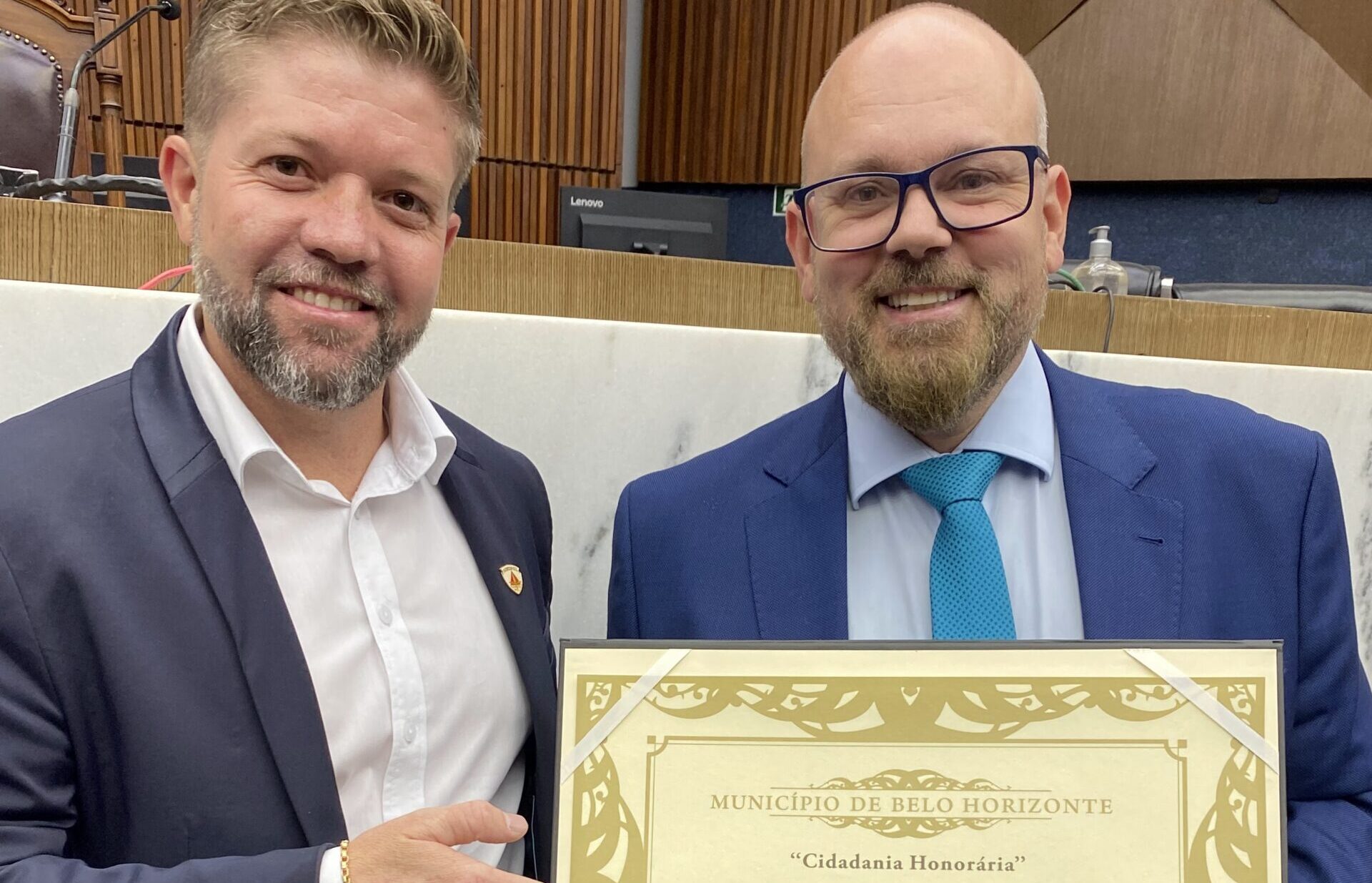 Sindpol/MG prestigia solenidade na Câmara Municipal de Belo Horizonte