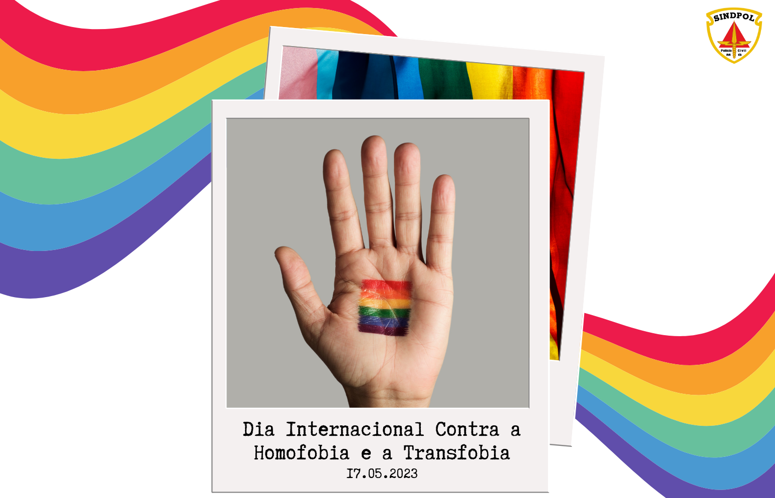 Dia Internacional contra a homofobia. Diga não ao preconceito.