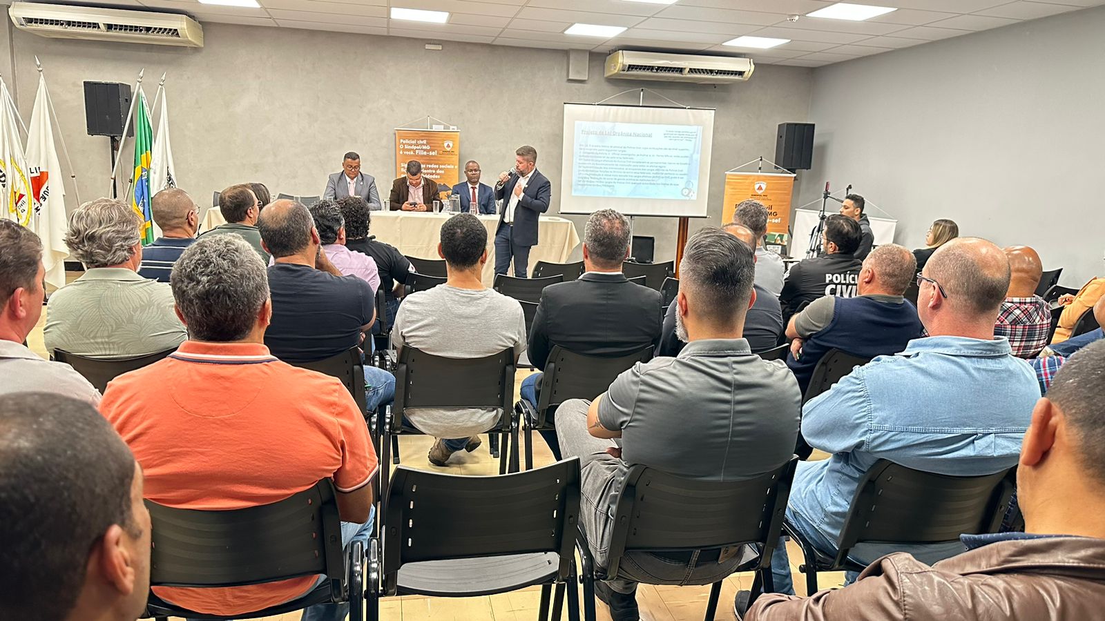 Sindpol/MG promove primeiro encontro sobre a “Investigação criminal e a importância dos cargos de Inspetores e Subinspetores de Polícia Civil na PCMG”