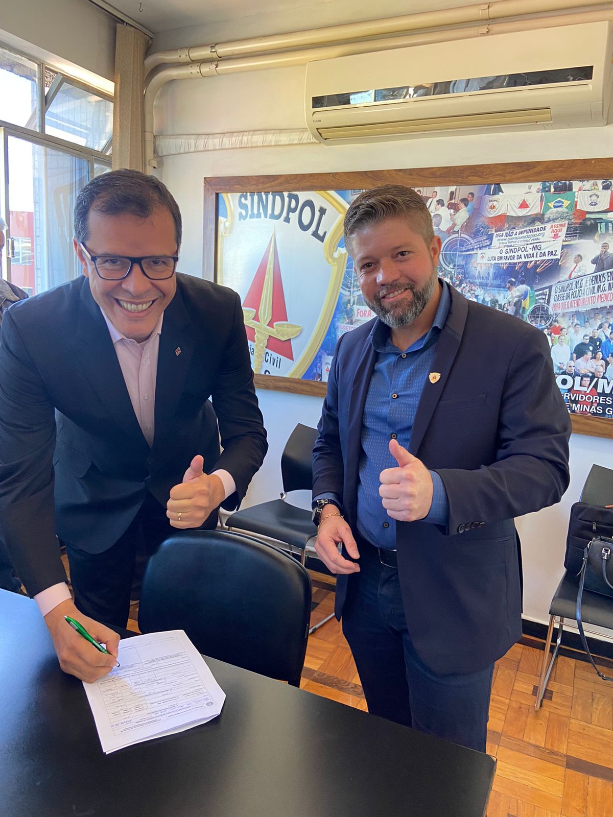 Boas vindas ao novo filiado do Sindpol/MG