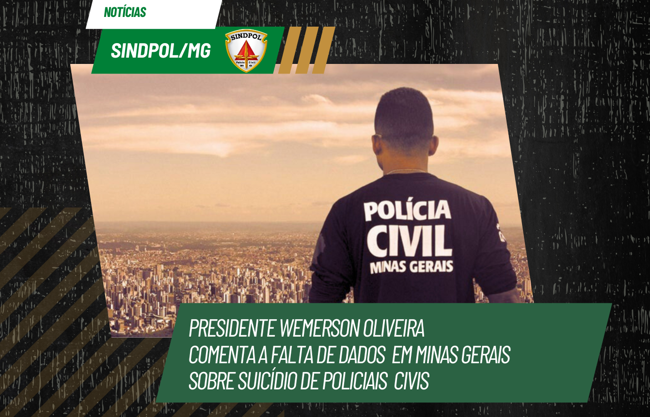 Em entrevista ao Jornal O Tempo, o Presidente Wemerson Oliveira comenta sobre a falta de dados sobre suícidio em Minas Gerais e seus impactos