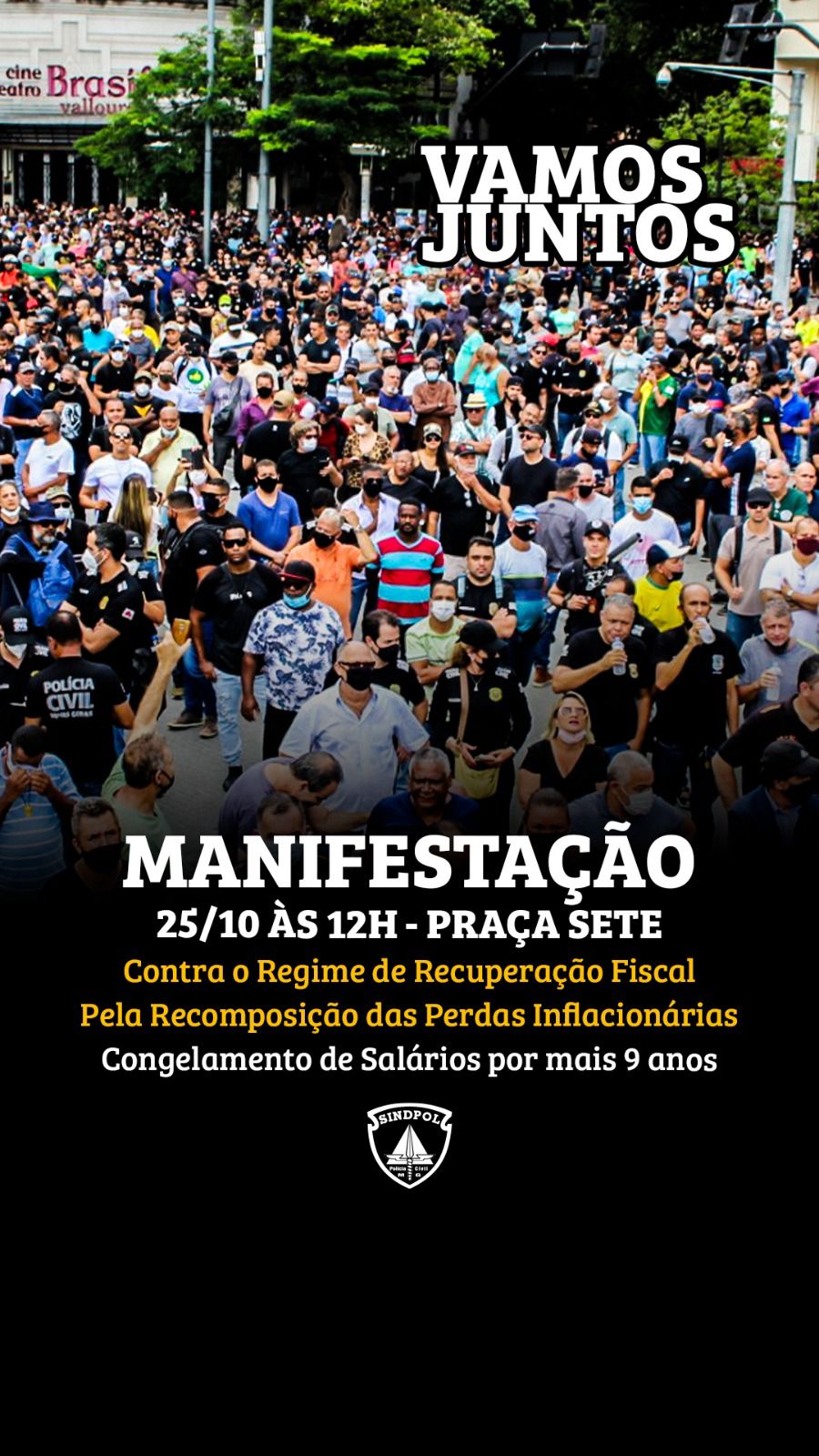 É de extrema importância a sua presença.