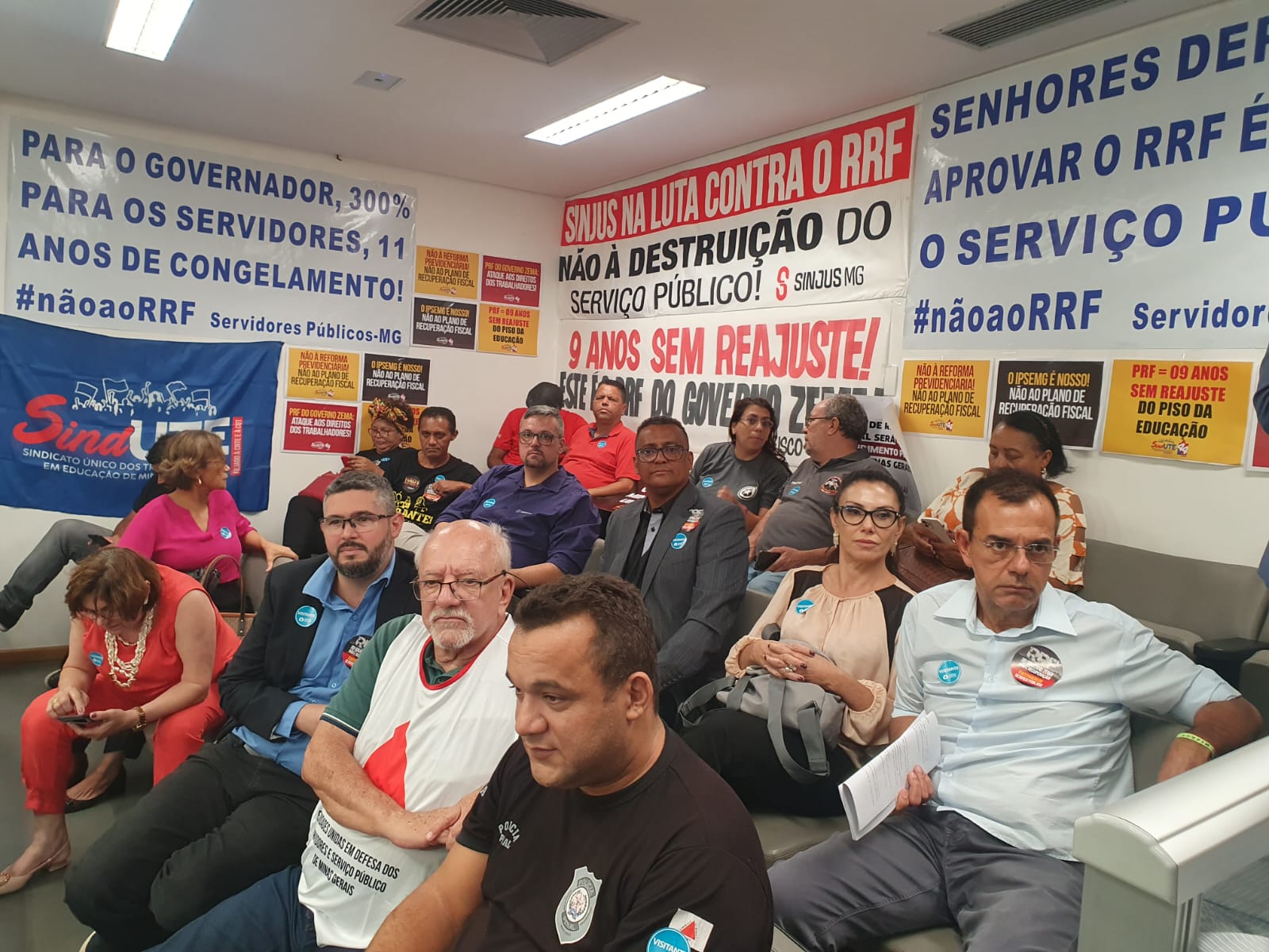 Contra o Regime de Recuperação Fiscal! A nossa luta é diária.