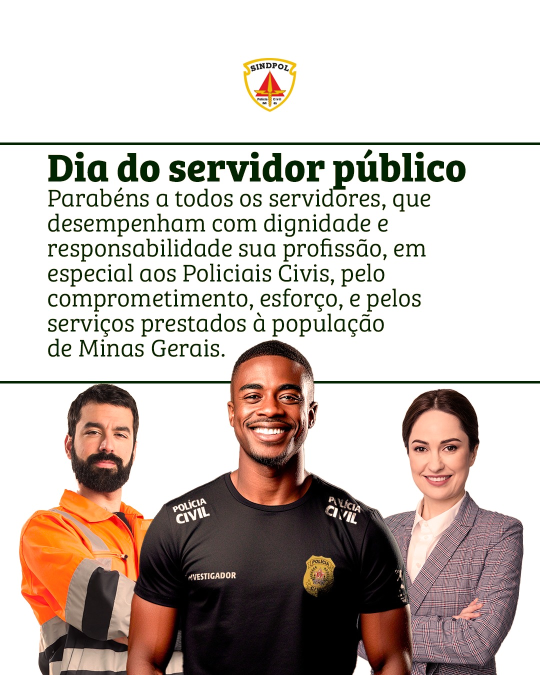 Parabéns a todos os Servidores Público pelo seu dia!
