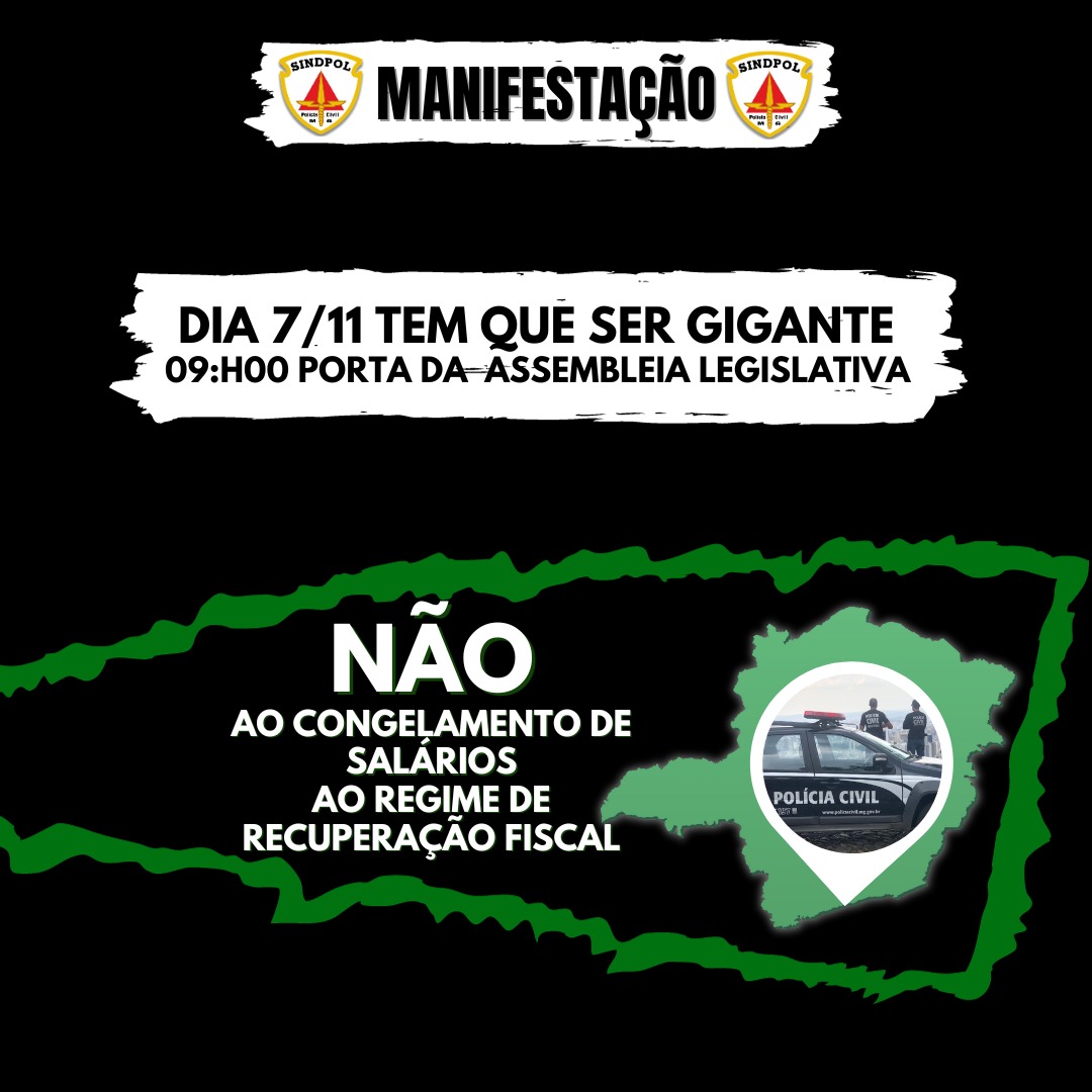 Convocação: Diga não ao Regime de Recuperação Fiscal