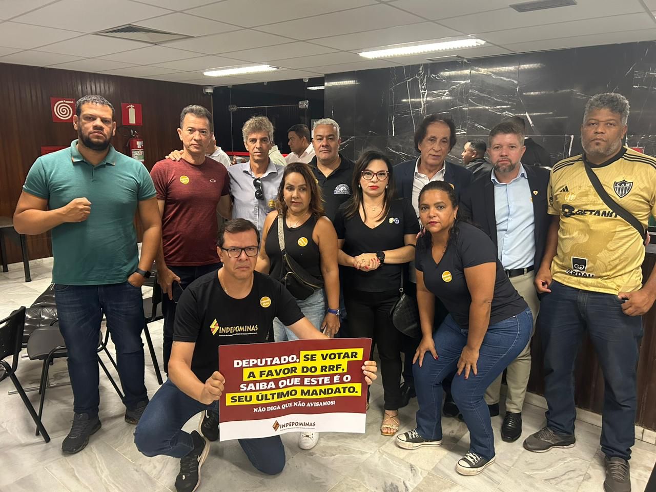 Continuamos a nossa luta! Unidos vamos vencer essa batalha