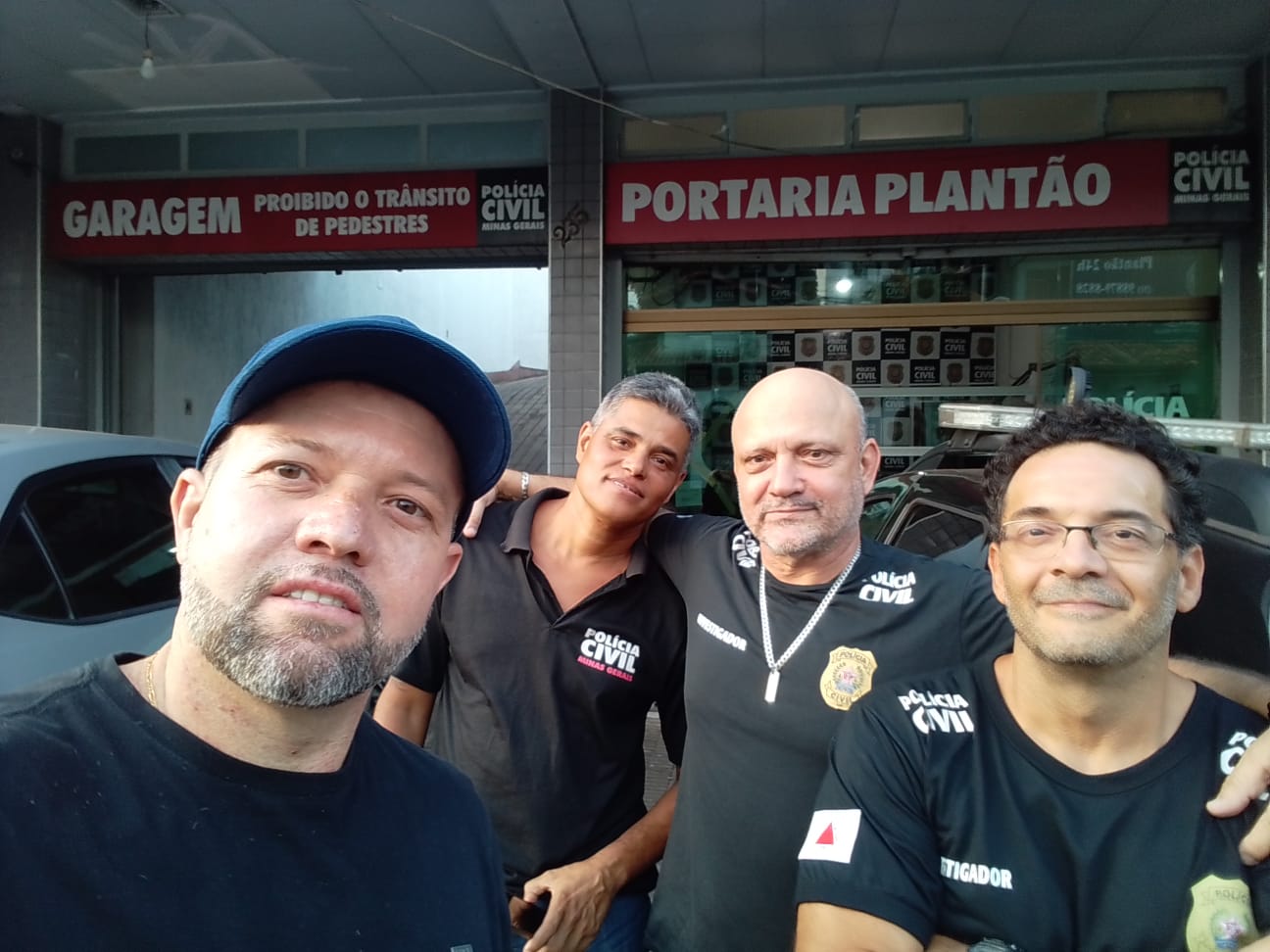 Presidente Wemerson Oliveira realiza visita técnica na delegacia de plantão de Betim