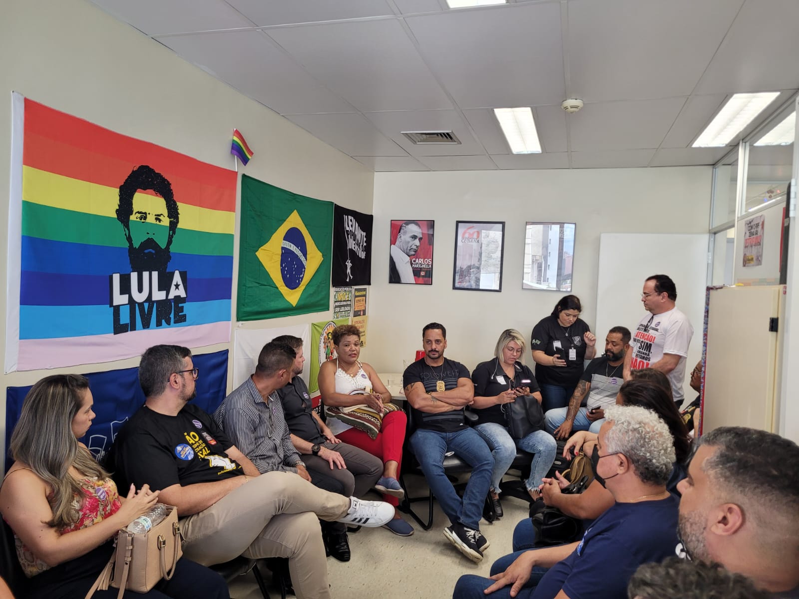 Entidades reunidas para as tratativas do RRF