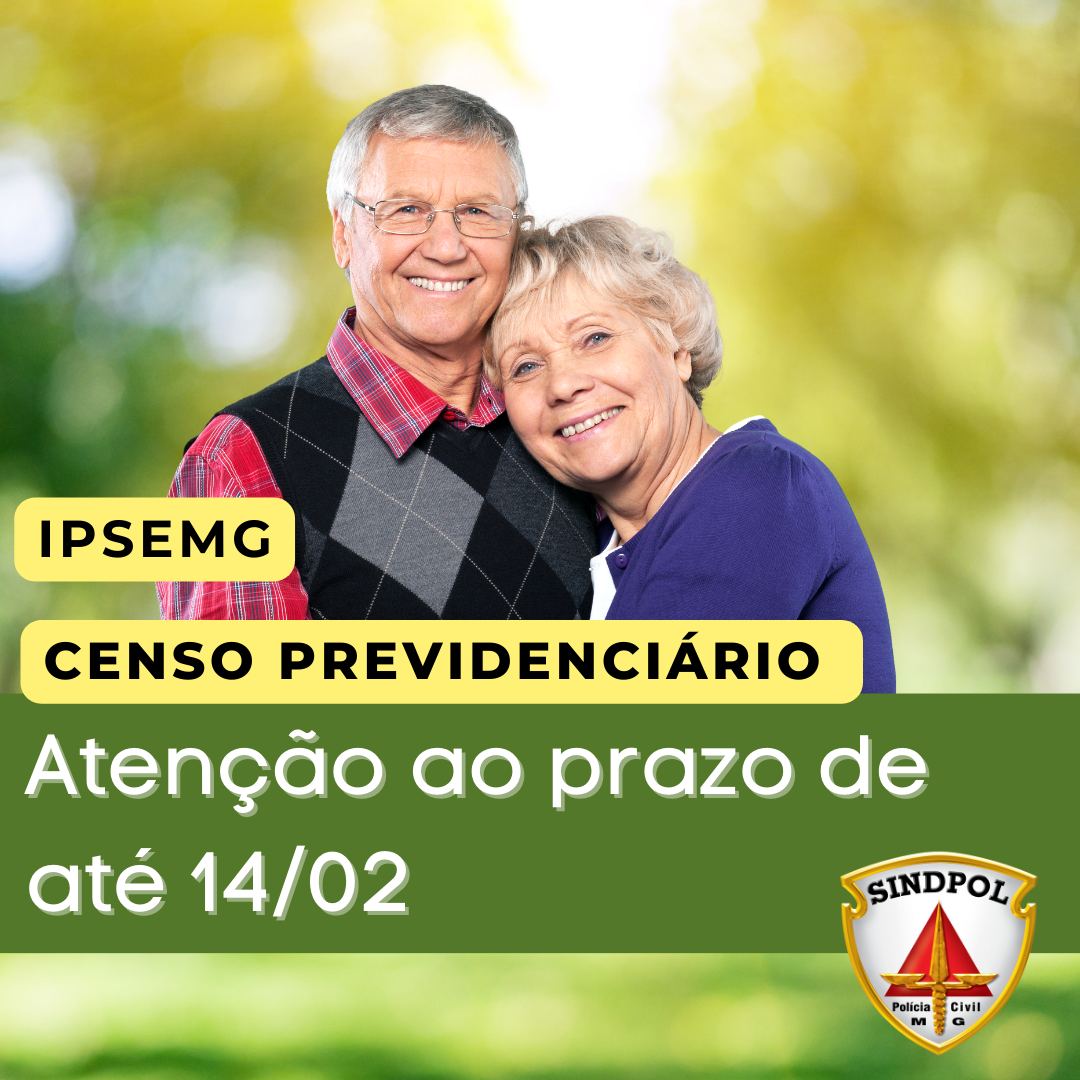 Pensionistas do Ipsemg correm o risco de suspensão dos pagamentos devido à falta de realização do Censo Previdenciário