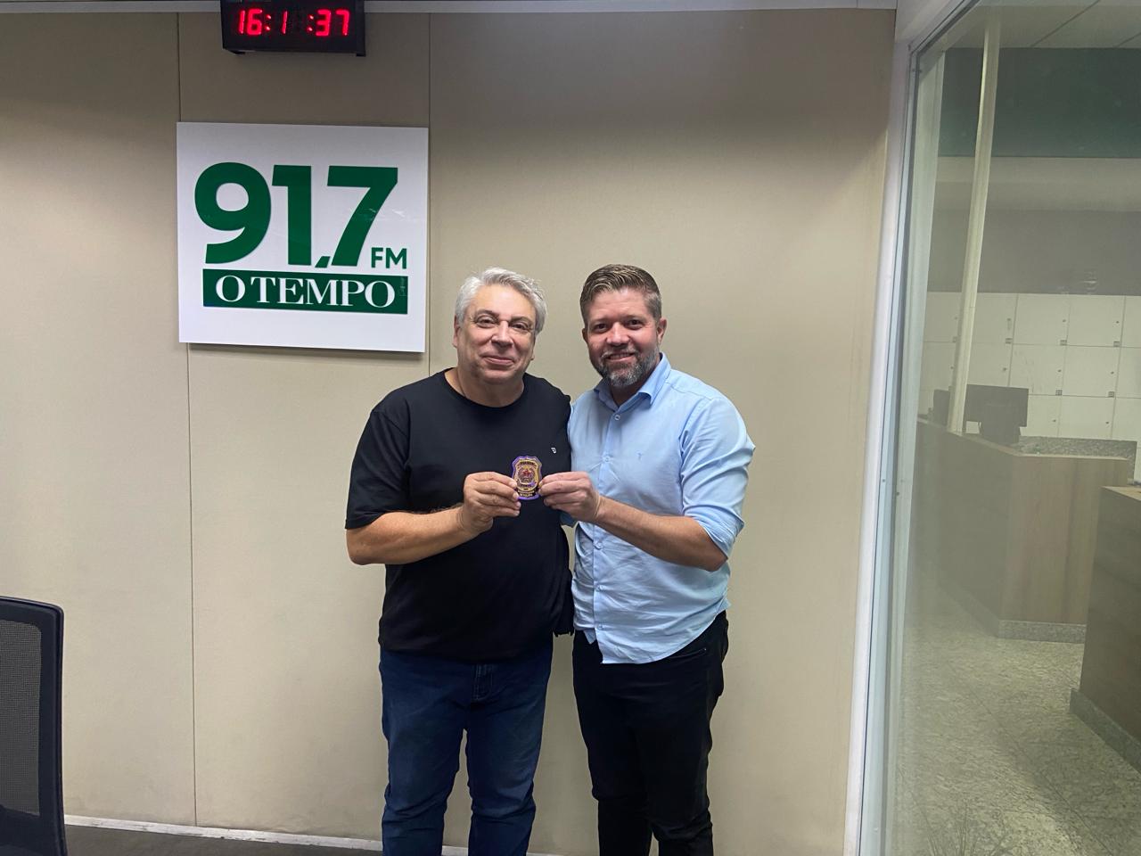 Presidente Wemerson Oliveira concede entrevista para a Rádio FM O Tempo