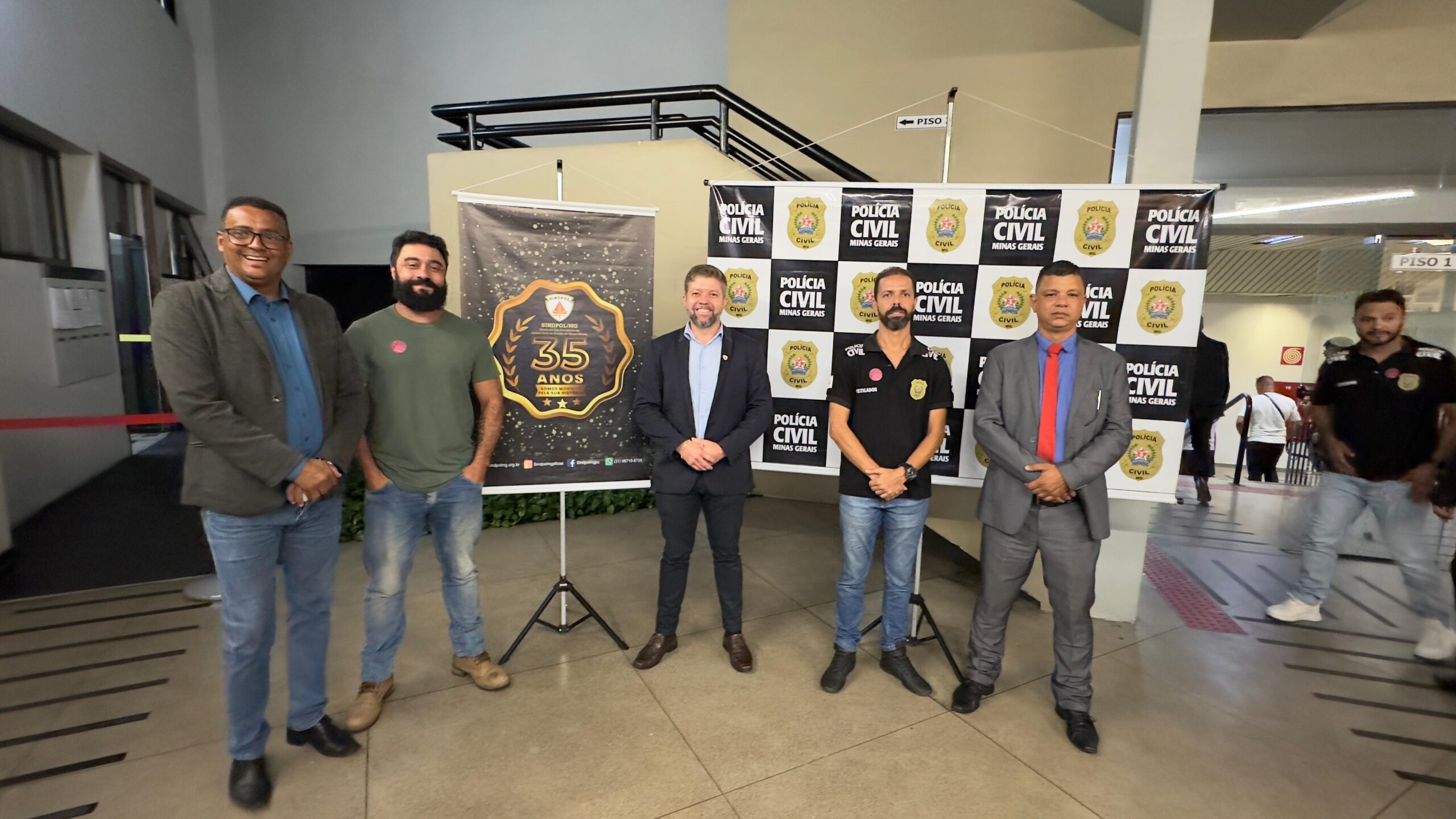 Sindpol participa de solenidade de honraria na Câmara Municipal de Belo Horizonte
