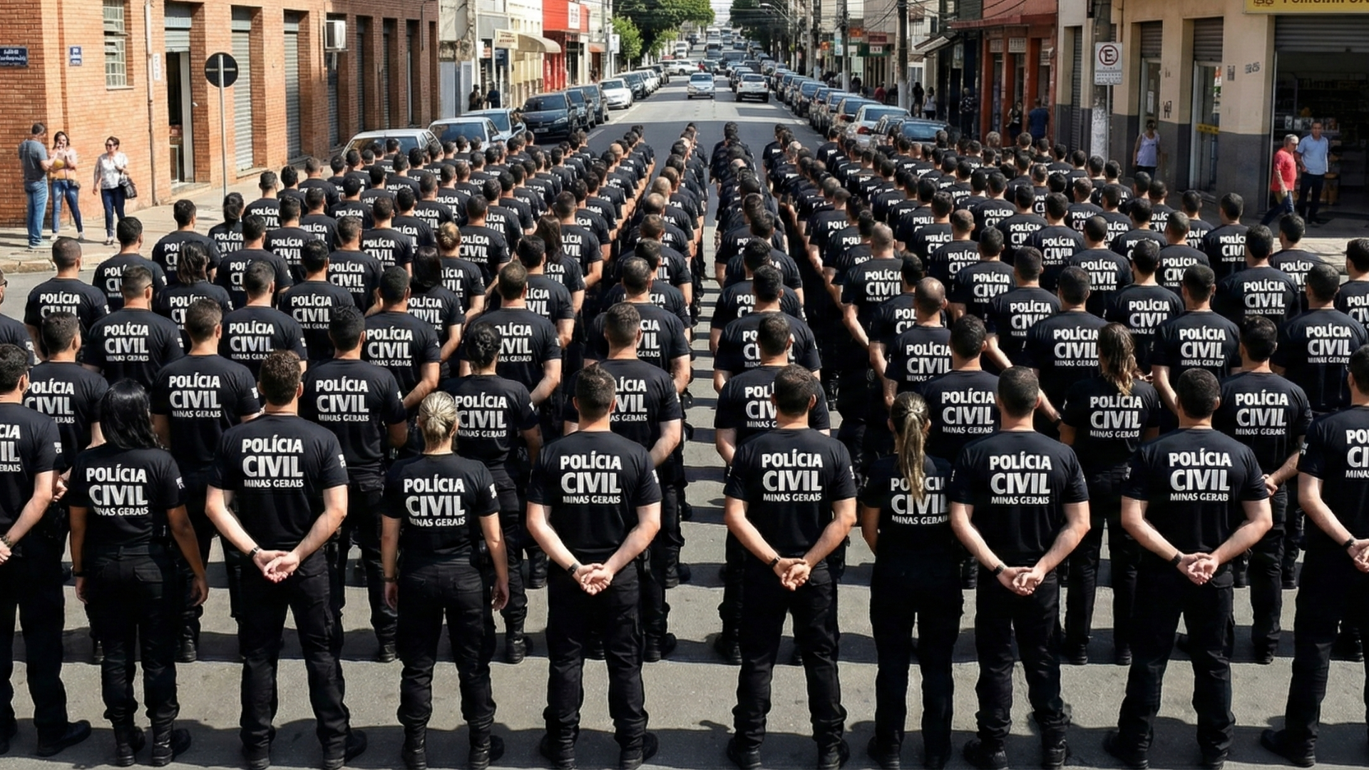 “Uma gota no oceano”: Sindpol-MG celebra nomeação de 233 policiais, mas alerta para déficit histórico de 50%