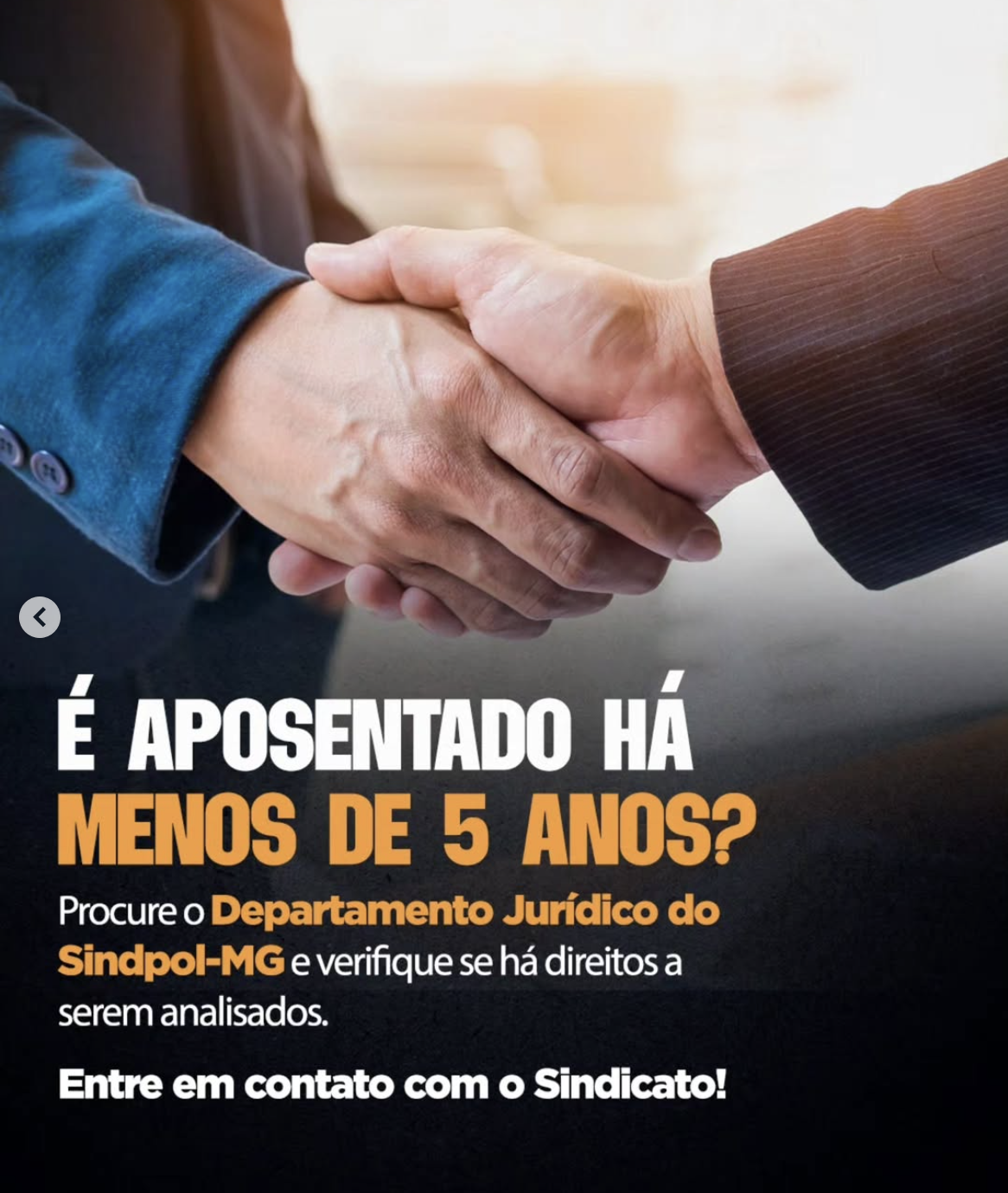 Aposentou-se nos últimos cinco anos? SINDPOL orienta policiais civis sobre possível revisão de direitos