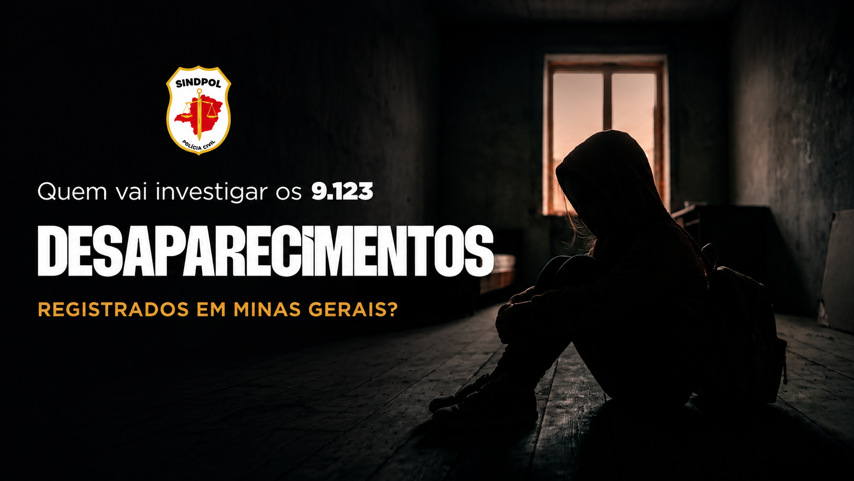 Taxa de desaparecimentos cresce 30,5% em Minas e reforça urgência de fortalecer a investigação